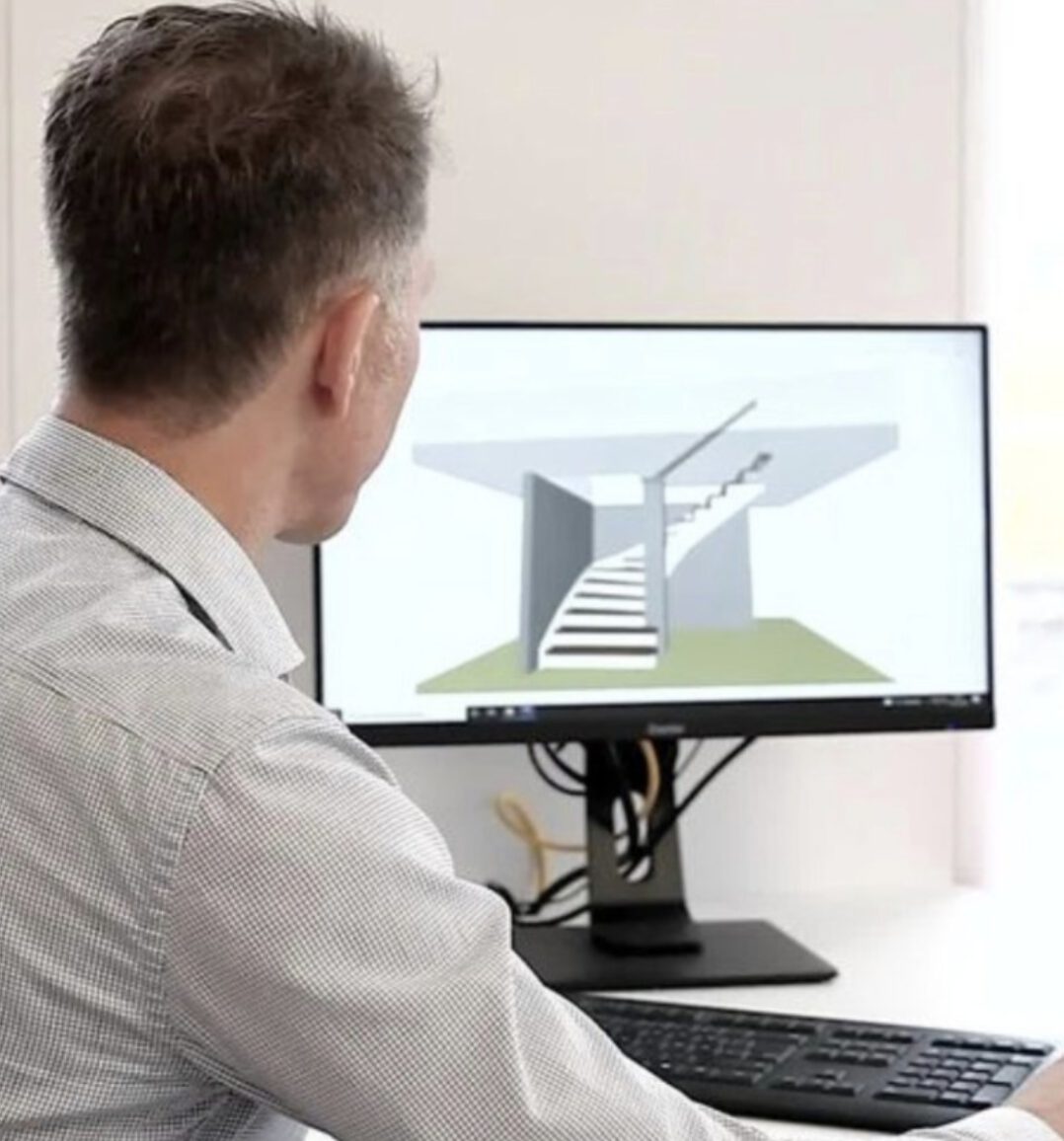 Professionelle Planung, Fertigung und Montage einer Treppe sind wichtige Faktoren für das Ergebnis.